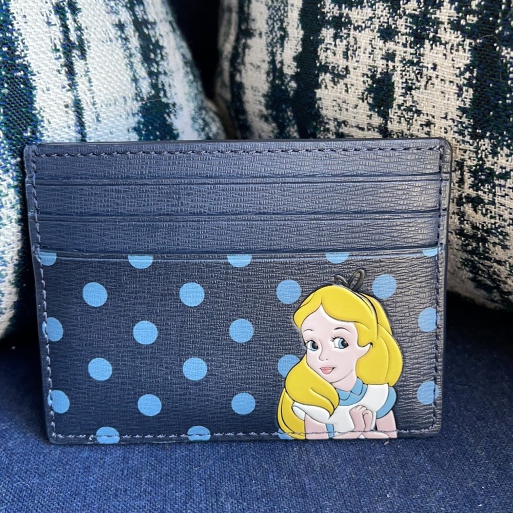 disney x kate spade new york alice card holder - Picture 12 of 16